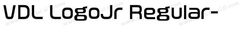 VDL LogoJr Regular字体转换